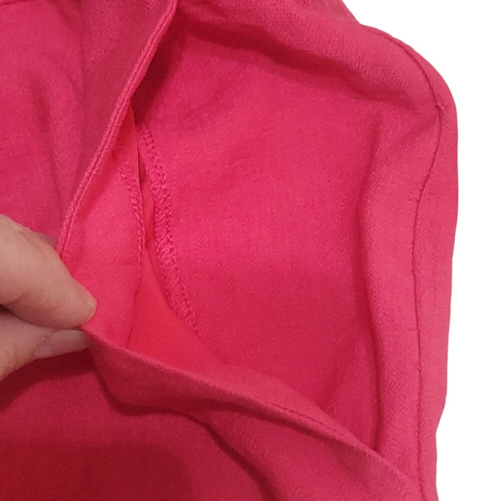 Vince Camuto Womens Summer Heat Geranium Pink Shorts 22W Rayon/Nylon Zipper - Picture 8 of 16